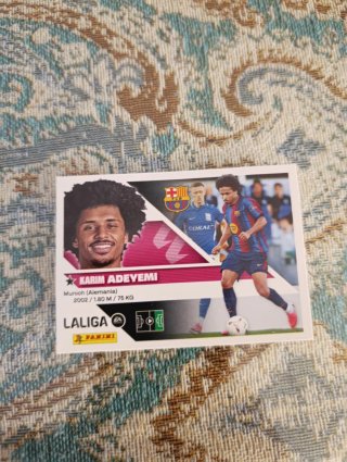 Carta Fútbol Karim Adeyemi Panini La Liga