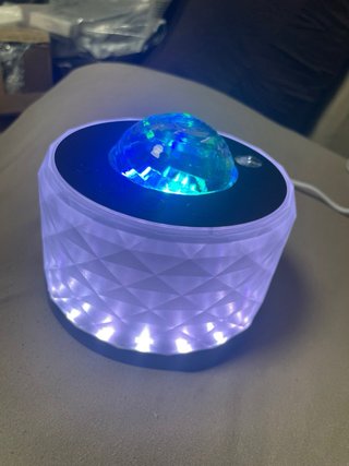 Lámpara  proyector de aurora con música RGB
