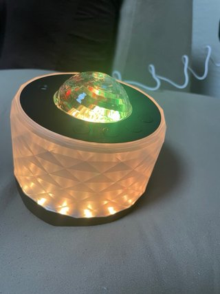 Lámpara  proyector de aurora con música RGB
