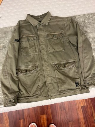 Chaqueta Superdry Militar Verde/Marrón Talla xl