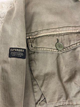 Chaqueta Superdry Militar Verde/Marrón Talla xl