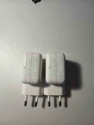 2 Cargadores Apple USB 10W Originales