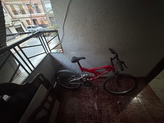 Bicicleta de Montaña Doble Suspensión Roja