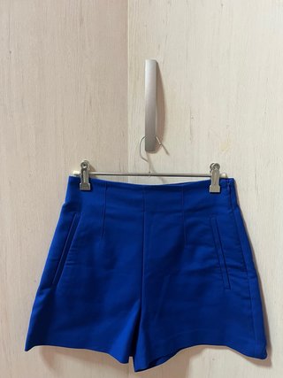 Falda pantalón Zara azul