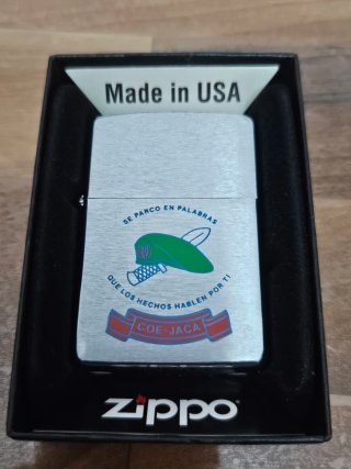 Accendino Zippo 1993 Militare COE Jaca
