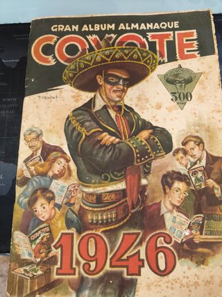 Gran Almanaque Coyote Oeste 1946 Plancha Original