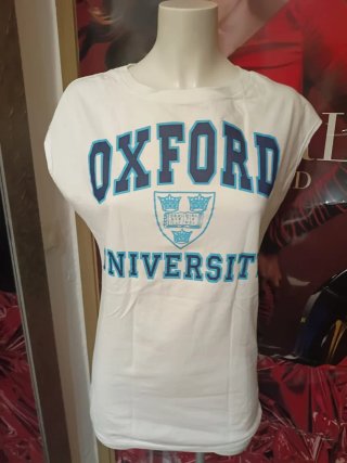 Blusa Blanca Oxford University