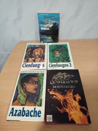Lote Saga Cienfuegos (I-IV) + REGALO Manaos