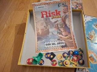 Risk Junior Hasbro Gaming Juego de Mesa