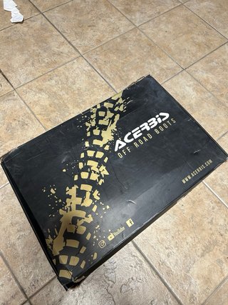 Botas Acerbis Off Road Blancas