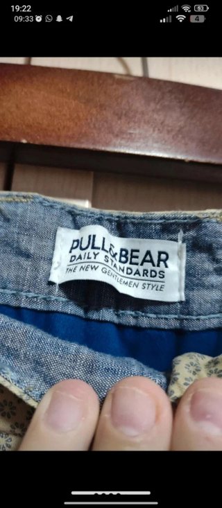 Lote 4 pantalones cortos hombre T.42, 46, XL