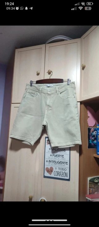 Lote 4 pantalones cortos hombre T.42, 46, XL