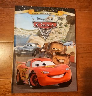 Libro Disney Pixar Cars 2 –Tapa dura- formato A4