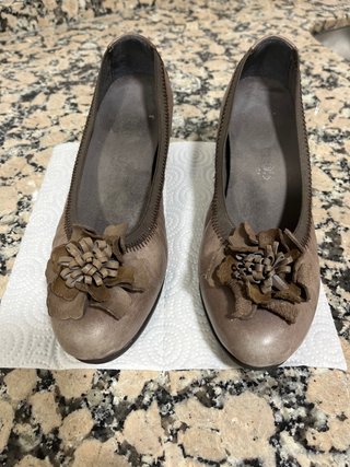 Zapatos Pitillos Marrones Talla 36