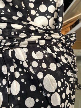 Falda Zara lunares talla S