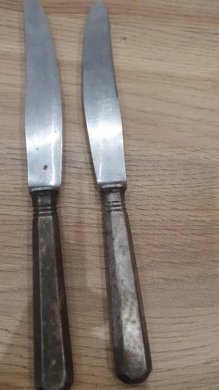 2 Cuchillos Meneses Madrid Mango Plata 915.
