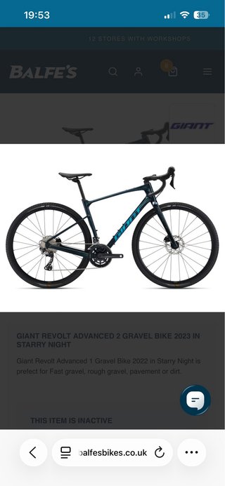 Giant Revolt Advanced 2 Carbon Gravel Talla M
