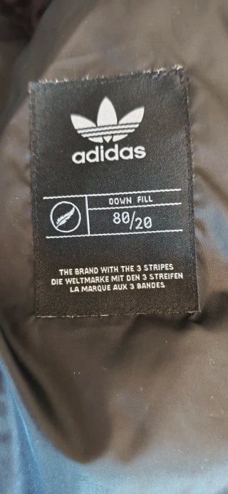 Chaqueta plumífera Adidas negra Talla L