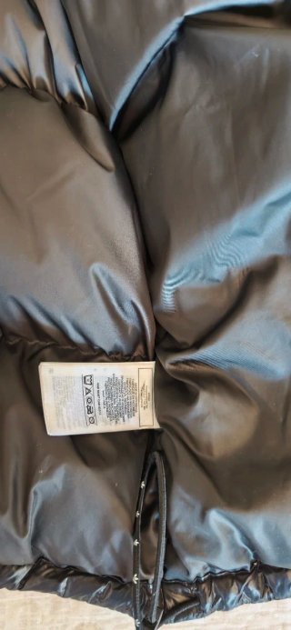 Chaqueta plumífera Adidas negra Talla L