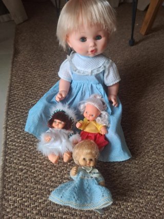 Lote Muñecas Famosa Años 70 Barriguita