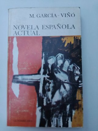 NOVELA ESPAÑOLA ACTUAL