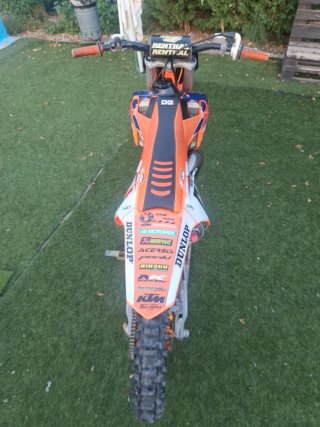 KTM 85 SX Motocross Naranja/Blanca