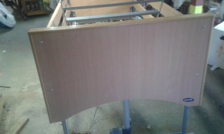 Cama Articulada con Barreras y Mando