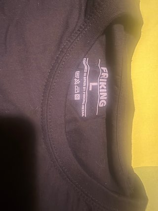 Camiseta FRIKING Negra Talla L