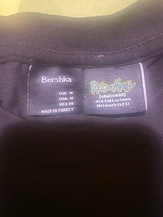 Camiseta Bershka Rick & Morty Talla M