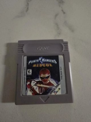 Power Rangers Rescue Game Boy Cartucho