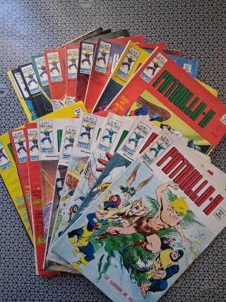 Lote Patrulla X Vértice / Mundi-Comics años 70