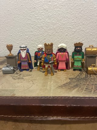 Playmobil Realeza Medieval Reyes Magos Tesoros