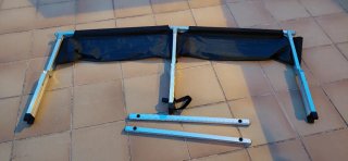 Cama Táctica Plegable Negra Mil-Tec