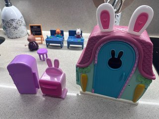 Casita Enchantimals Bree Bunny y Peppa Pig
