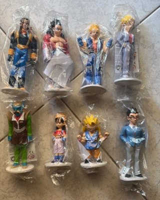 8 Figure Dragon Ball GT Deagostini Sigillati