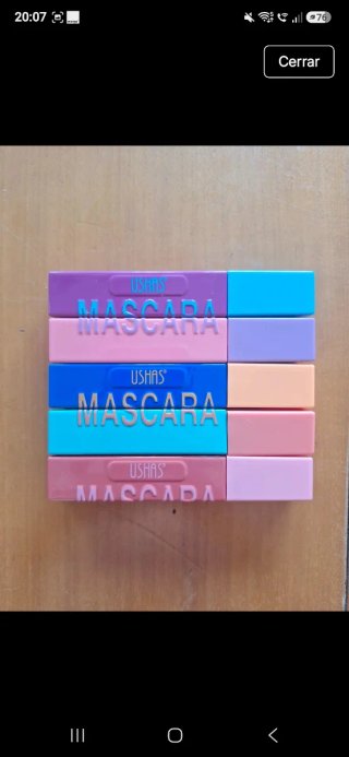 Mascara Ushas x 6