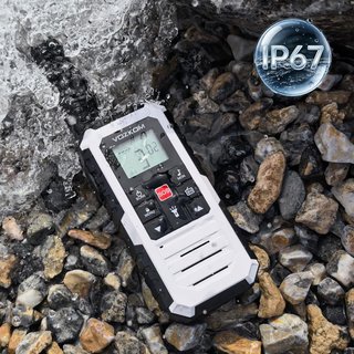 Walkie Talkie PMR446 IP67 15 km, VOX y SOS, NUEVO