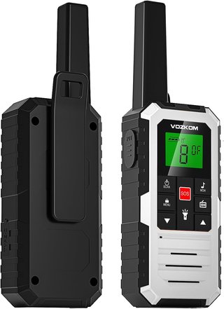 Walkie Talkie PMR446 IP67 15 km, VOX y SOS, NUEVO