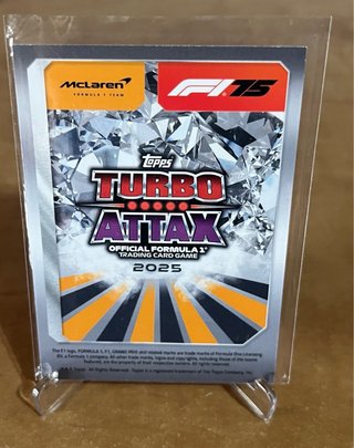Lote 2 Cartas Topps Turbo Attax Oscar Piastri F1