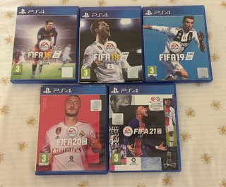Pack 5 Juegos FIFA PS4