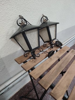 Set de 2 Faroles de Forja
