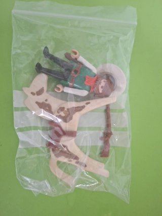Figura Playmobil Vaquero con Caballo