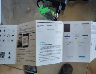 2 Cámaras de Vigilancia Wifi IP con tarjeta 128GB.