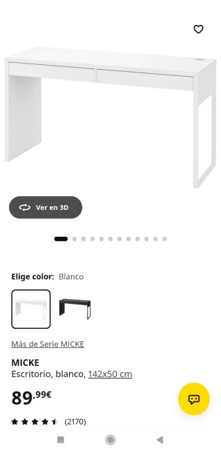 Mesa Escritorio Ikea