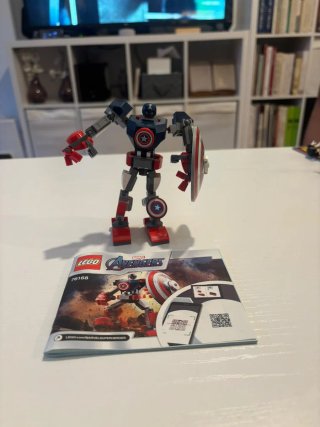 Pack 4 Exotrajes LEGO Marvel