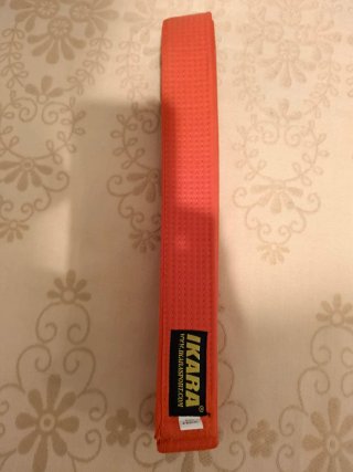 Cinturón Artes Marciales Naranja