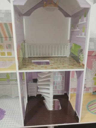 Casita de Muñecas de Madera para Barbies o muñecos