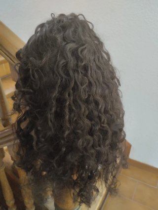 2 Pelucas Pelo Natural Alta Calidad. A estrenar