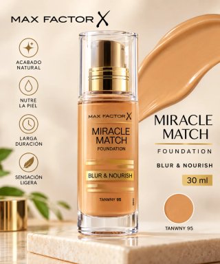 Base de Maquillaje Max Factor Miracle Match
