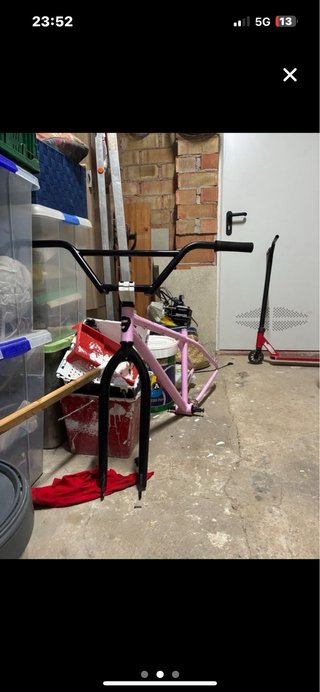 Cuadro Mafiabike Rosa